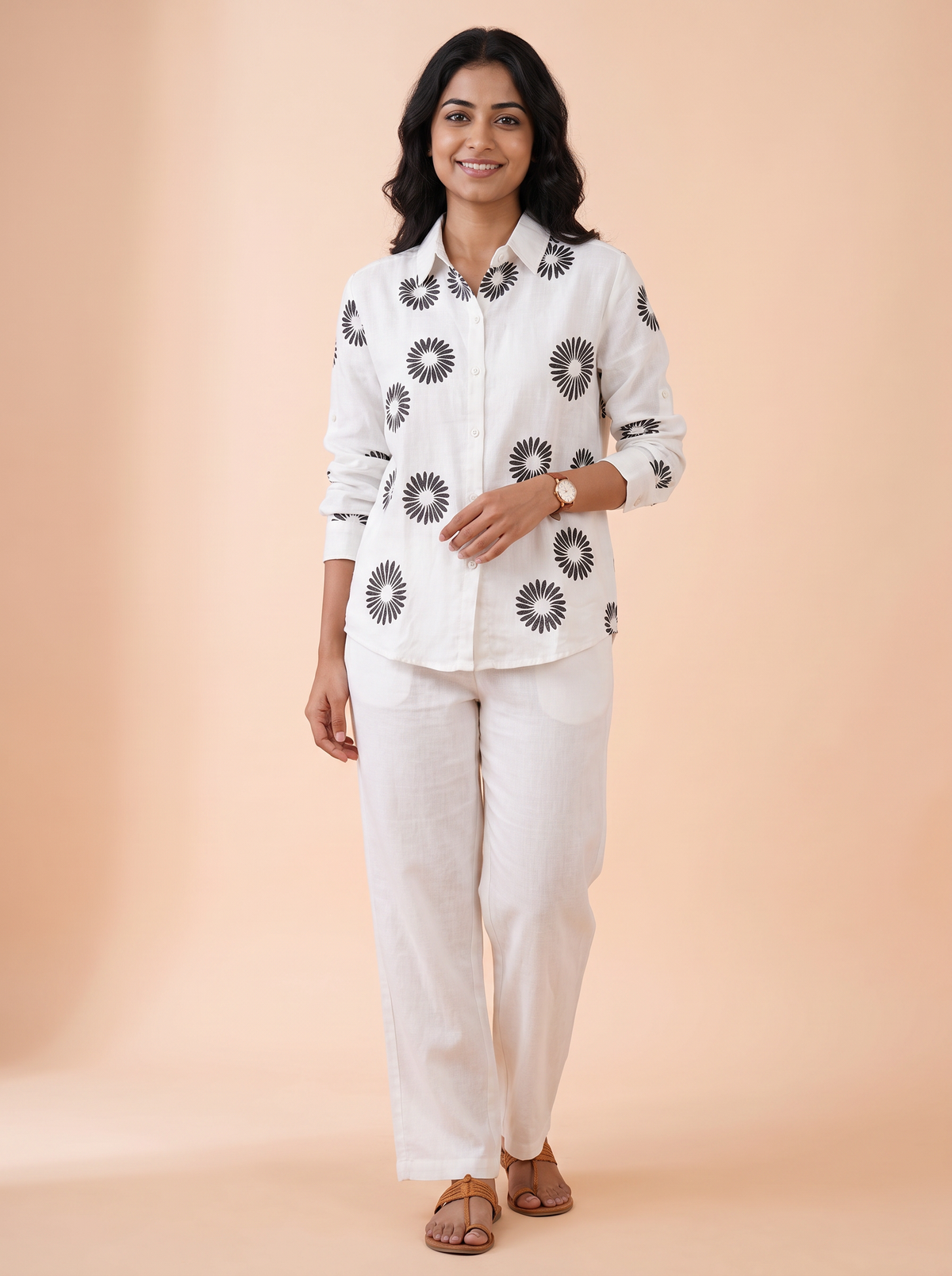 Daisy Bloom printed shirt