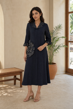 Diya Pleated Dress