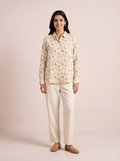Savannah Sketch Neutral Printed Shirt