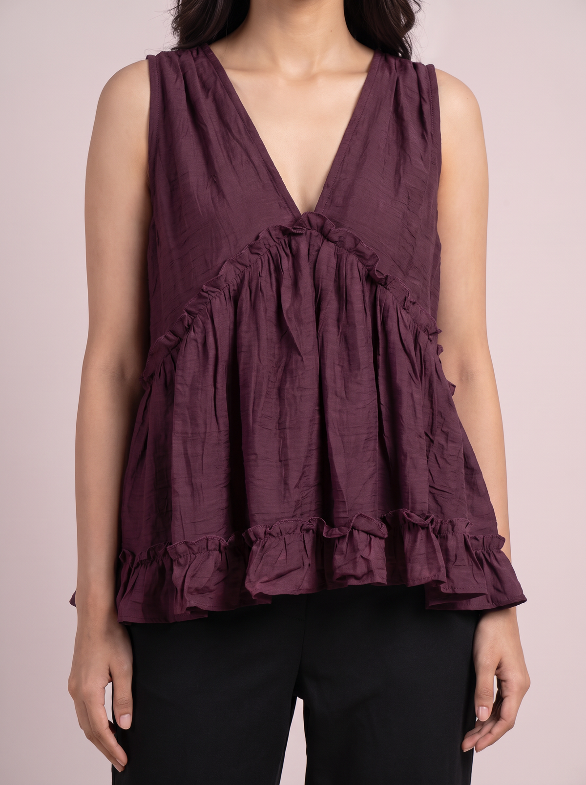 Tiered Babydoll Top