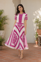 Sania Pleated Dress