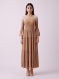 Sienna Ombré Pleated  Dress