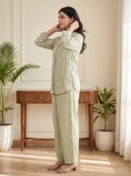Embroidered Chanderi Coord Set