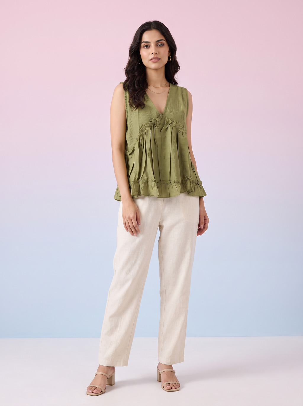 Tiered Babydoll Top