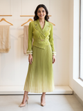 Selina Pleated Dress