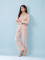 Striped Linen Set