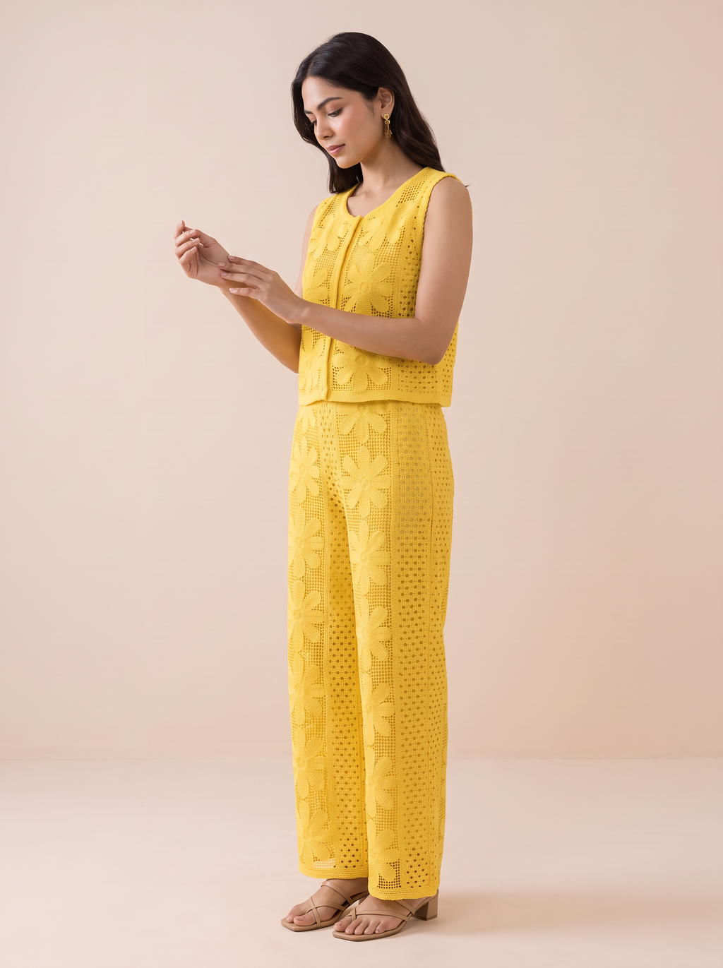 The Sunkissed Daisy Crochet Co-ord Set