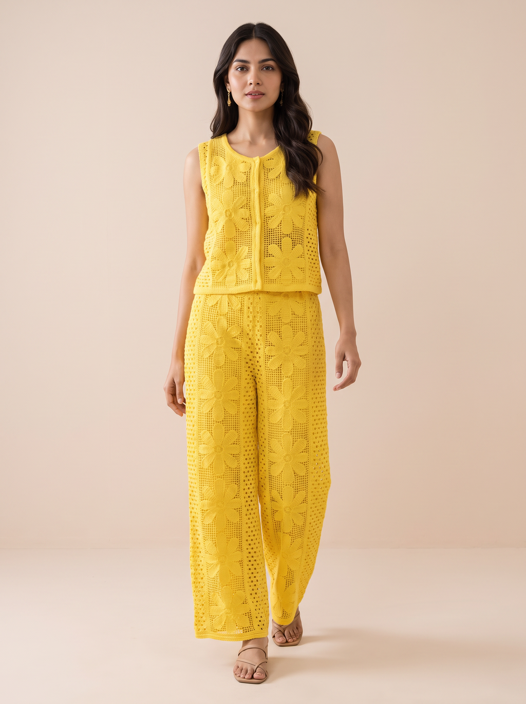 The Sunkissed Daisy Crochet Co-ord Set