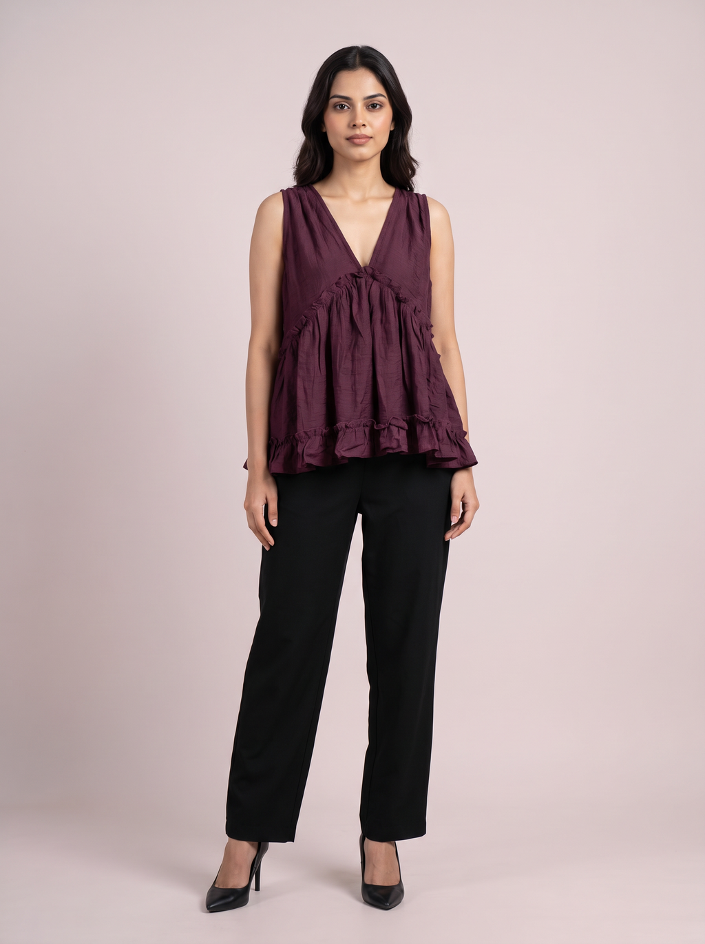 Tiered Babydoll Top