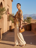loose, flowy kaftan-style tunic