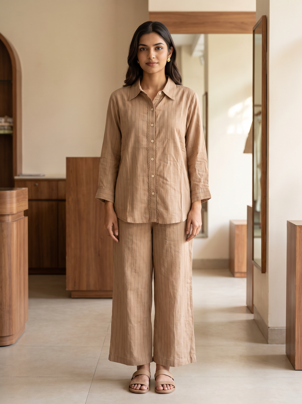 Linen Comfy Coord set