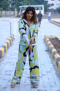RELAXED FIT PRINTED CO-ORD SET
